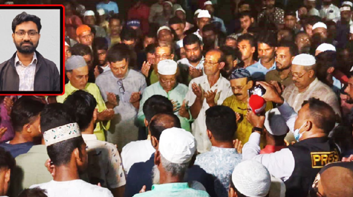 অশ্রুসিক্ত বিদায়ে চিরনিদ্রায় জবি ছাত্রনেতা জুবায়েদ