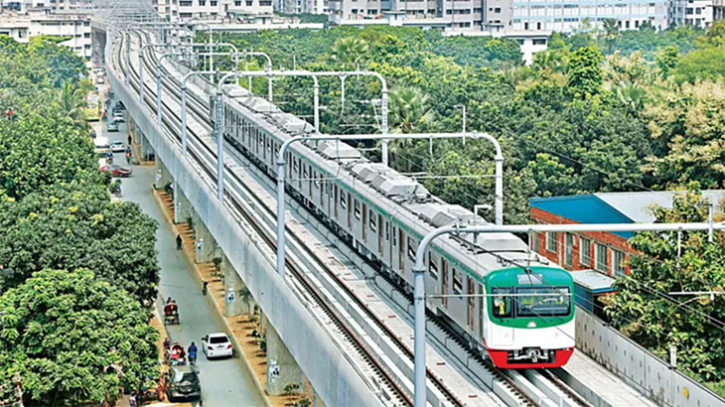 মেট্রোরেল আবার ছুটছে উত্তরা-মতিঝিল 