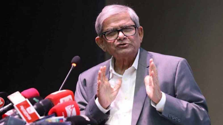 দানব হাসিনা দেশের সবকিছু তছনছ করে দিয়েছে: মির্জা ফখরুল