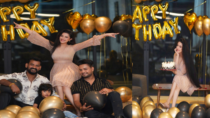 জন্মদিনে নিজেকেই শুভেচ্ছা জানালেন পরীমণি