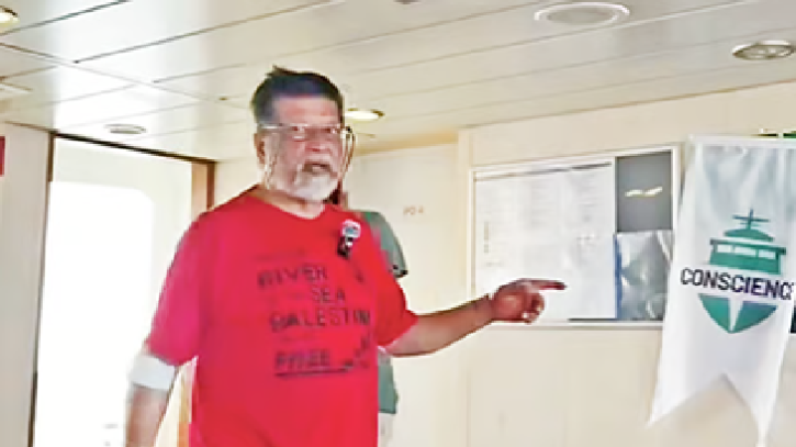 ‘কী হবে জানি না, তবু যাচ্ছি’── গাজার পথে শহিদুল আলম