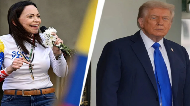 ট্রাম্পকেই নোবেল শান্তি পুরস্কার উৎসর্গ করলেন মারিয়া!