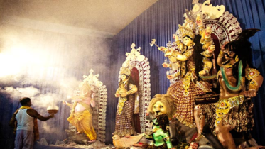 শারদীয় দুর্গোৎসবের মূল আনুষ্ঠানিকতা শুরু