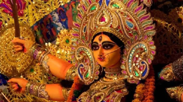 দুর্গাবোধনে দুর্গাপূজার আনুষ্ঠানিকতা শুরু