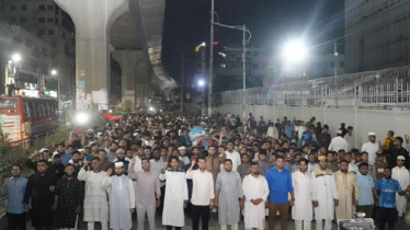 জাকসু নির্বাচনে অব্যবস্থাপনা ও বিলম্বের প্রতিবাদ শিবিরের বিক্ষোভ