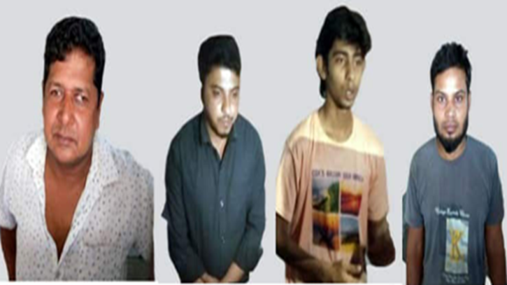 বাগাতিপাড়ায় ডায়াগনস্টিক সেন্টারের আড়ালে চুরির সিন্ডিকেট, আটক ৪