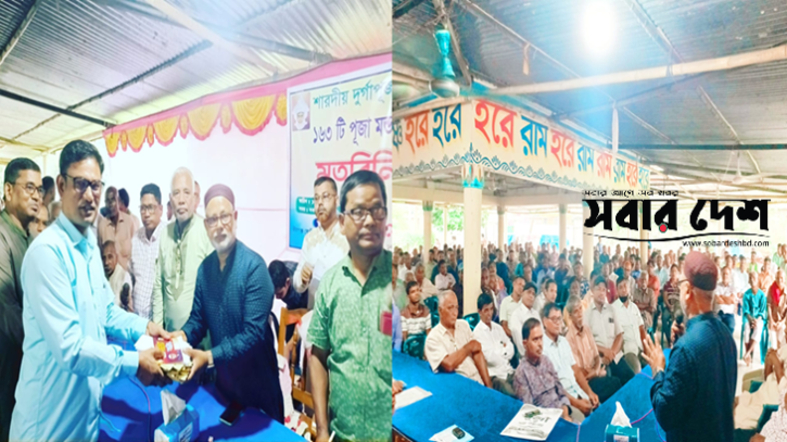 বীরগঞ্জে পুজামণ্ডপের প্রতিনিধিদের সঙ্গে বিএনপির মতবিনিময়