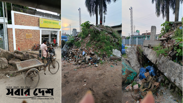 বেনাপোল বন্দরে অনির্মাণ সামগ্রী’র স্তুপ: পণ্য হ্যান্ডলিংয়ে ব্যঘাত