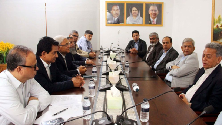 শীর্ষ ব্যবসায়ী নেতাদের সঙ্গে বিএনপির বৈঠক