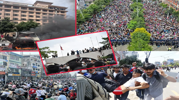 জেন-জি ঝড়ে উত্তাল নেপাল, পার্লামেন্ট দখল, নিহত ১৯