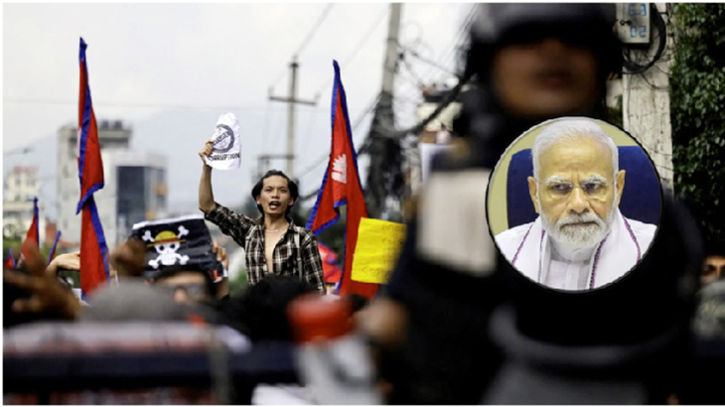নেপালে জেন-জি’র বিপ্লবে মোদির কপালে চিন্তার ভাঁজ