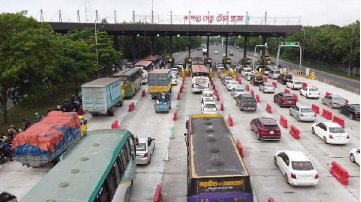 পদ্মা সেতুতে নন-স্টপ টোল আদায় শুরু আজ থেকে