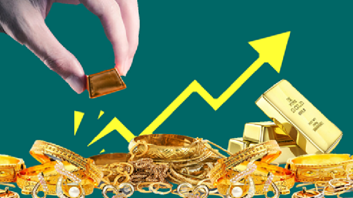 সোনার দাম আবার রেকর্ড উচ্চতায়