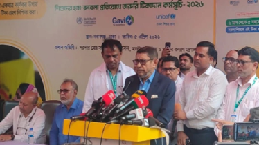 ৩ মে থেকে সারা দেশে হামের টিকা: স্বাস্থ্যমন্ত্রী ৩ মে থেকে সারা দেশে হামের টিকা: স্বাস্থ্যমন্ত্রী
