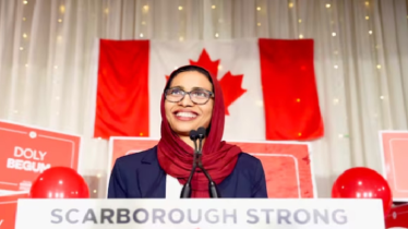 কানাডার নির্বাচনে ইতিহাস গড়লেন বাংলাদেশি বংশোদ্ভূত ডলি 