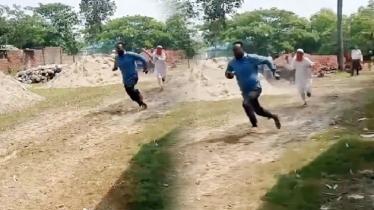 প্রকৌশলীকে বাঁশ দিয়ে দৌঁড়ানি দিলেন ঠিকাদারের গাড়িচালক