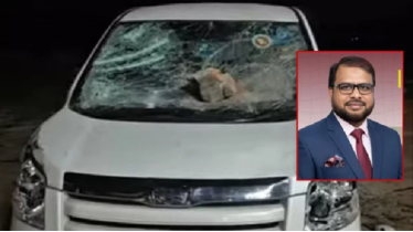 নেত্রকোনায় জামায়াত এমপির গাড়িতে হামলা