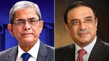 মির্জা ফখরুলকে পাকিস্তানের রাষ্ট্রপতির অভিনন্দন