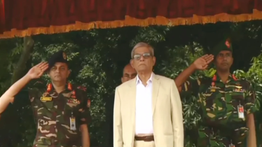 বঙ্গভবনে মির্জা ফখরুল, পিজিআরের গার্ড অব অনার