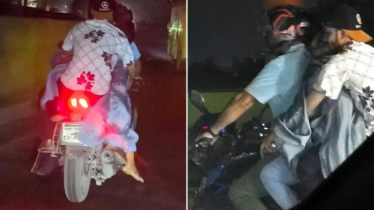 বাইকে নিথর তরুণী, জানালেন কী হয়েছিলো
