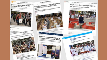 আন্তর্জাতিক গণমাধ্যমের নজরে বাংলাদেশের  নির্বাচন