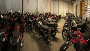 গোডাউনে লুকানো ৭৭টি মোটরসাইকেল, যশোরে চাঞ্চল্য