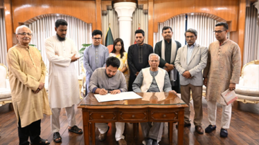 জুলাই সনদে স্বাক্ষর করলো এনসিপি