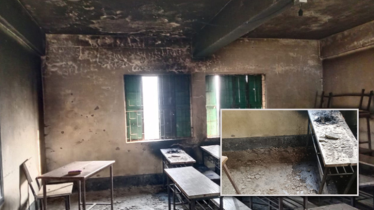 নেত্রকোনায় একাধিক ভোটকেন্দ্রে অগ্নিসংযোগ