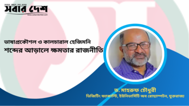 ভাষাপ্রকৌশল ও কালচারাল হেজিমনি—শব্দের আড়ালে ক্ষমতার রাজনীতি