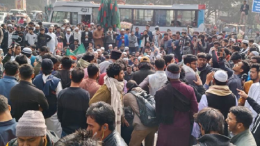 হাদি হত্যার বিচার দাবিতে ফের উত্তাল শাহবাগ 