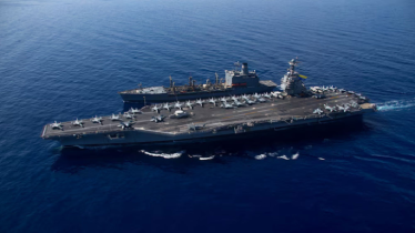 ইরানের দিকে যুক্তরাষ্ট্রের বিশাল নৌবহর