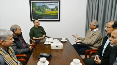তারেক রহমানের সঙ্গে হিন্দু বৌদ্ধ খ্রিস্টান ঐক্য পরিষদের সাক্ষাৎ
