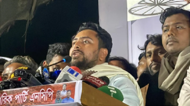 একটি দল সন্ত্রাসী কর্মকাণ্ড চালাচ্ছে: নাহিদ ইসলাম