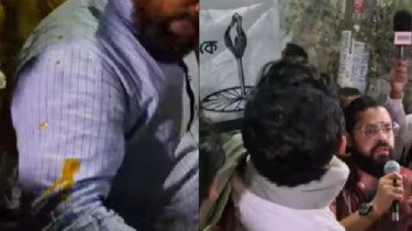 নাসির উদ্দীন পাটোয়ারীর পথসমাবেশে ডিম নিক্ষেপ