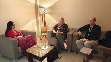 রুমিন ফারহানার সঙ্গে ইইউ নির্বাচন পর্যবেক্ষক দলের সাক্ষাৎ