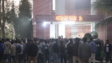 শাকসু নির্বাচন দাবিতে উত্তাল শাবিপ্রবি, অবরুদ্ধ উপাচার্য