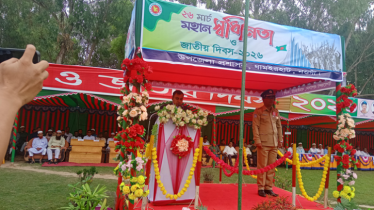 ধামইরহাটে যথাযথ মর্যাদায় মহান স্বাধীনতা দিবস উদযাপন 