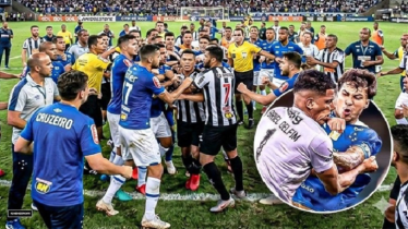 ব্রাজিলে এক ফুটবল ম্যাচেই নজিরবিহীন ২৩ লাল কার্ড