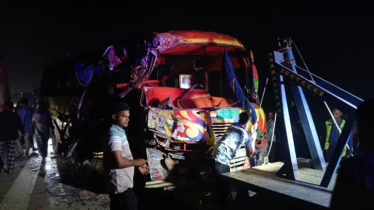 কিশোরগঞ্জে দুই বাসের মুখোমুখি সংঘর্ষ, আহত ২০