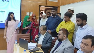 দুই মিনিটের বক্তব্যে ৫০ বারের বেশি ‘স্যার’ সম্বোধন