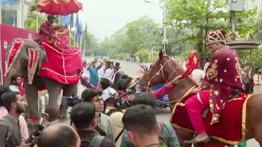 ঈদের আনন্দে মুখর রাজধানী, ঢাকায় বর্ণাঢ্য আনন্দ মিছিল
