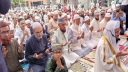 মিরপুরের মনিপুরে ঈদের নামাজ পড়লেন জামায়াত আমির