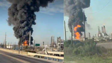 যুক্তরাষ্ট্রে তেল শোধনাগারে ভয়াবহ বিস্ফোরণ