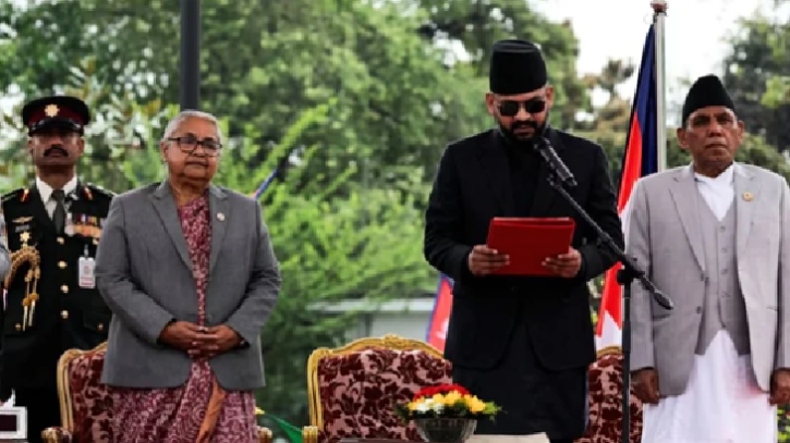 নেপালের নতুন প্রধানমন্ত্রী বলেন্দ্র শাহ’র শপথ গ্রহণ