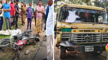 নাভারন-সাতক্ষীরা মহাসড়কে কাভার্ড ভ্যানের ধাক্কায় নিহত ২
