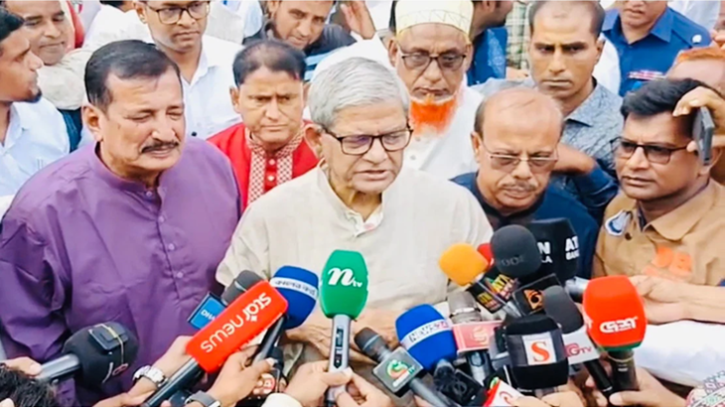 হতাশাগ্রস্ত একটি গোষ্ঠী সমাজকে অস্থির করতে চায়: মির্জা ফখরুল