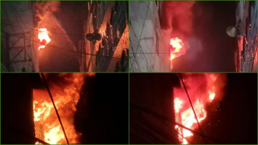 চকবাজারের আগুন ছড়ালো পাশের ভবনে, নিয়ন্ত্রণে ১০ ইউনিট