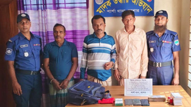 শার্শায় প্রতারণার অভিযোগে গ্রেফতার ৩
