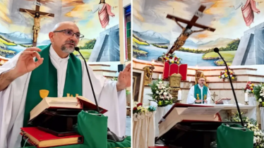 লাইভে প্রার্থনার সময় ক্রুশ ভেঙে যাজকের মৃত্যু লাইভে প্রার্থনার সময় ক্রুশ ভেঙে যাজকের মৃত্যু