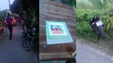 হাসিনার জন্মদিনের কেক-মোটরসাইকেল ফেলে পালালেন ছাত্রলীগ হাসিনার জন্মদিনের কেক-মোটরসাইকেল ফেলে পালালেন ছাত্রলীগ